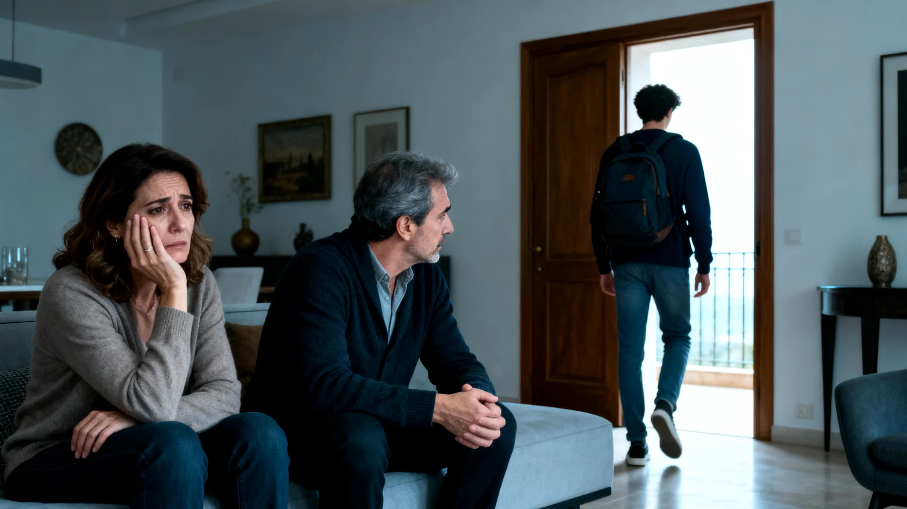 Genitori che vivono con preoccupazione il distacco emotivo dei figli giovani adulti, i quali mostrano eccessiva autonomia, comunicano poco e sembrano non aver più bisogno del supporto familiare, creando un senso di esclusione e inutilità nei genitori"