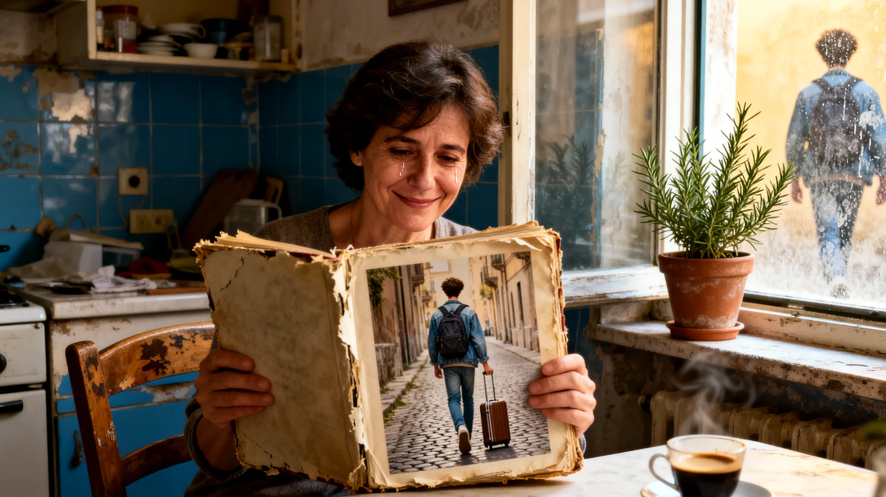 Genitori che temono di perdere il legame emotivo con i propri figli giovani adulti che si stanno progressivamente allontanando per costruire la propria vita indipendente"