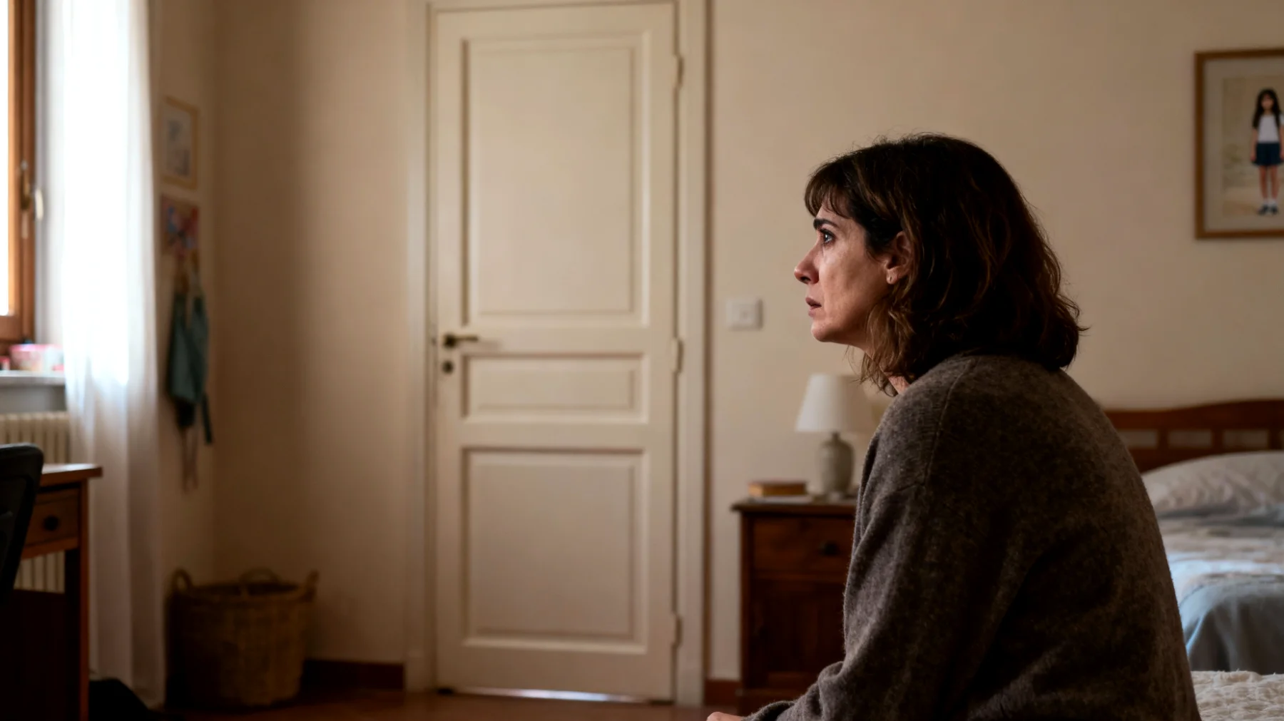 Una mamma si sente emotivamente distante dalla figlia adolescente che passa sempre più tempo fuori casa con gli amici e sembra non avere più bisogno di lei, generando nella madre ansia e timore di perdere definitivamente il legame affettivo costruito negli anni"